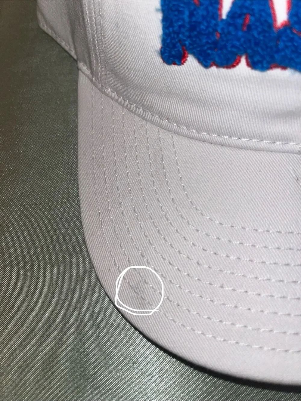 NWT NASCAR Hat - White